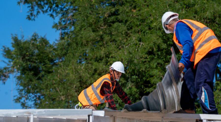Professional metal roof installation in Newton, AL
